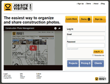Tablet Screenshot of jobsitevisitor.com